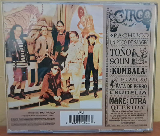 Maldita Vecindad y Los Hijos Del Quinto Patio – El Circo. Cd primera edición. formato muerto