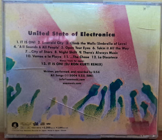 United State of Electronica – U.S.E. Cd importado en excelente estado. formato muerto
