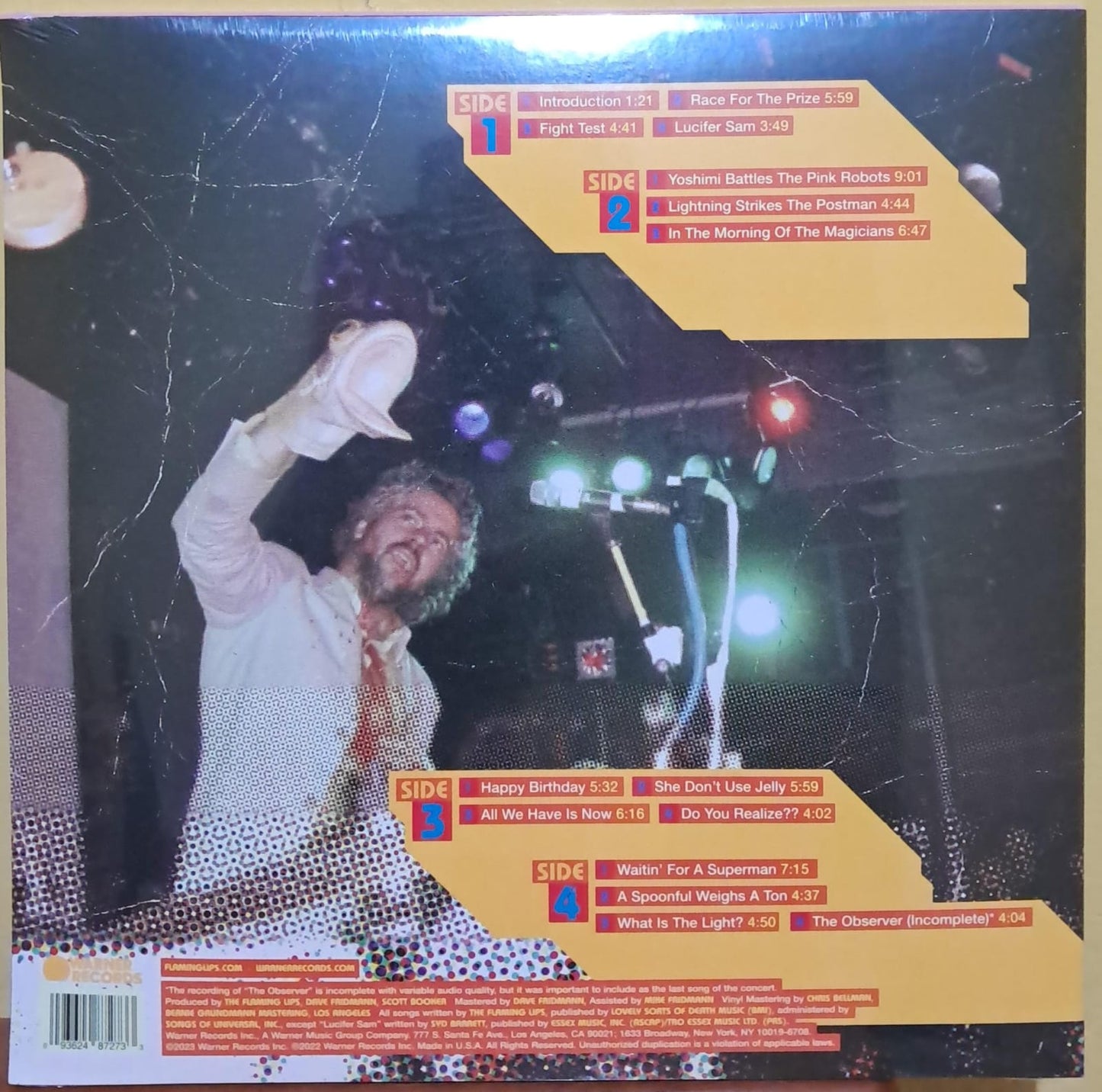 The Flaming Lips. Live At The Forum, London, Uk (1/22/2003) (Vinyl doble nuevo de color). formato muerto