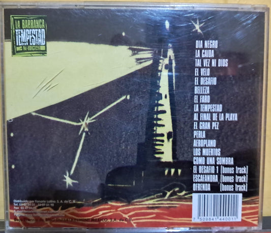 La Barranca – Tempestad. Cd excelente estado. formato muerto