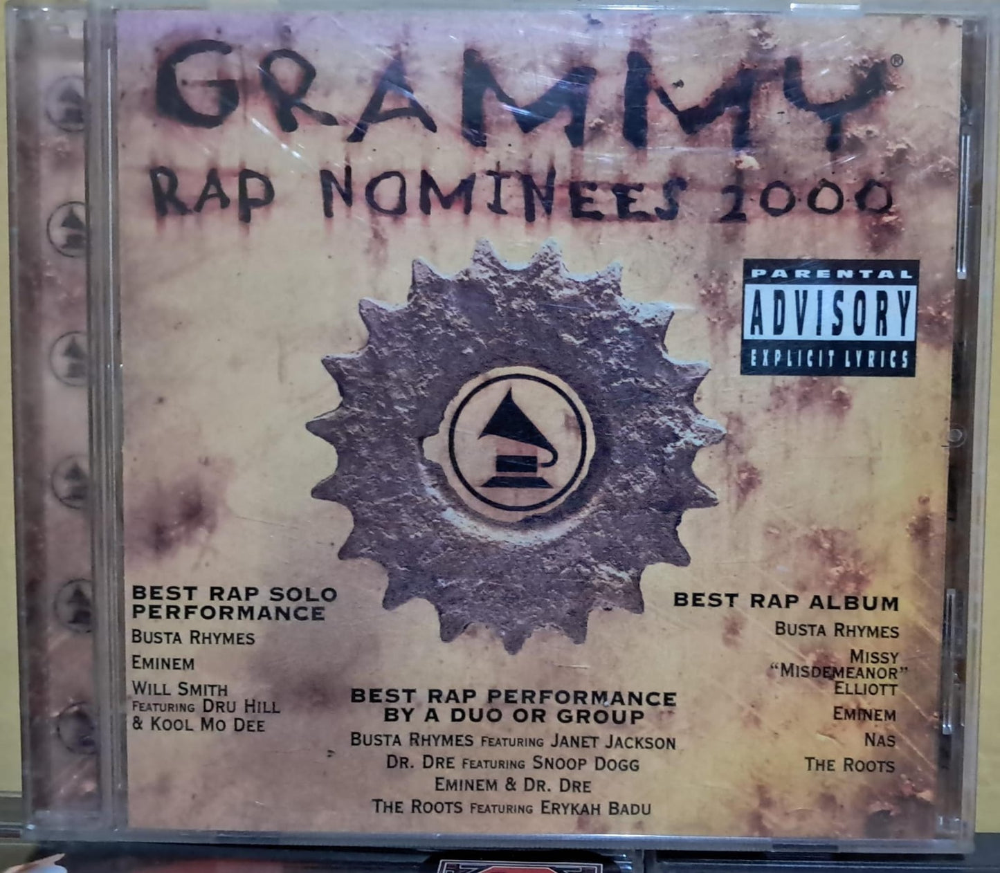 Varios – Grammy Rap Nominees 2000 (CD importado en buen estado). formato muerto