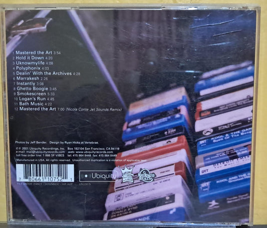 Greyboy – Mastered the Art (CD importado en buen estado). formato muerto