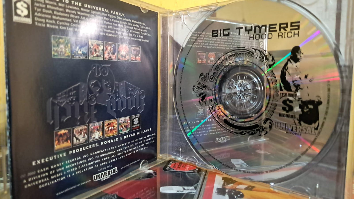 Big Tymers – Hood Rich (CD Importado). formato muerto