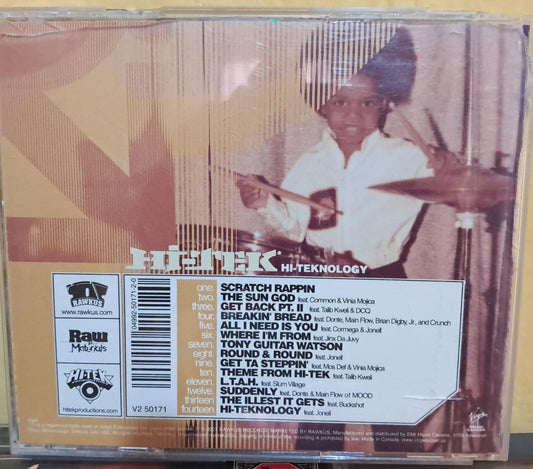 Hi-Tek :: Hi-Teknology. Cd importado en buen estado. formato muerto