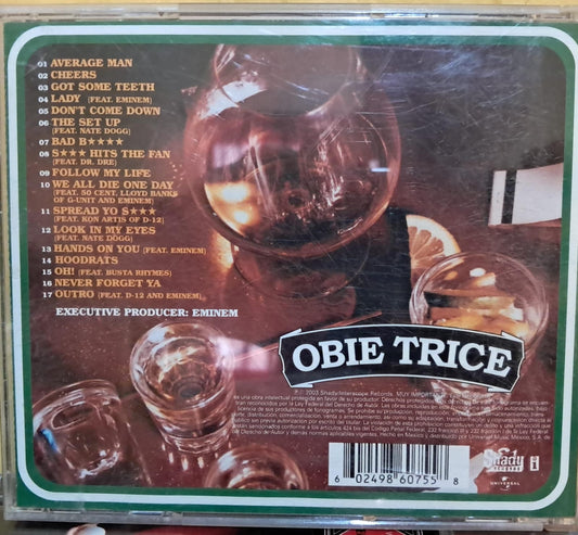 Obie Trice. Cheers. Cd importado buen estado. formato muerto