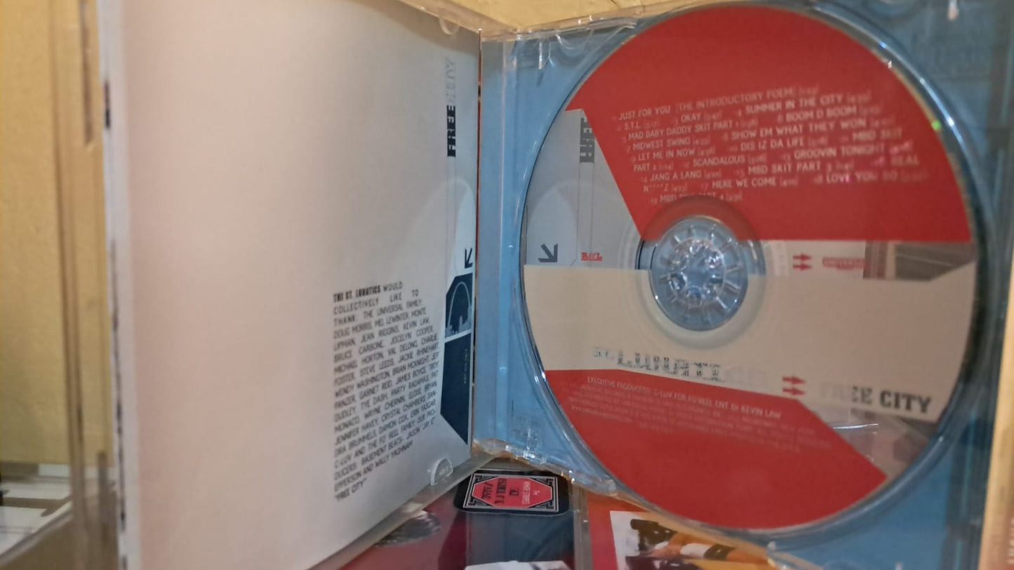 St. Lunatics. Free City. Cd importado en buen estado. formato muerto