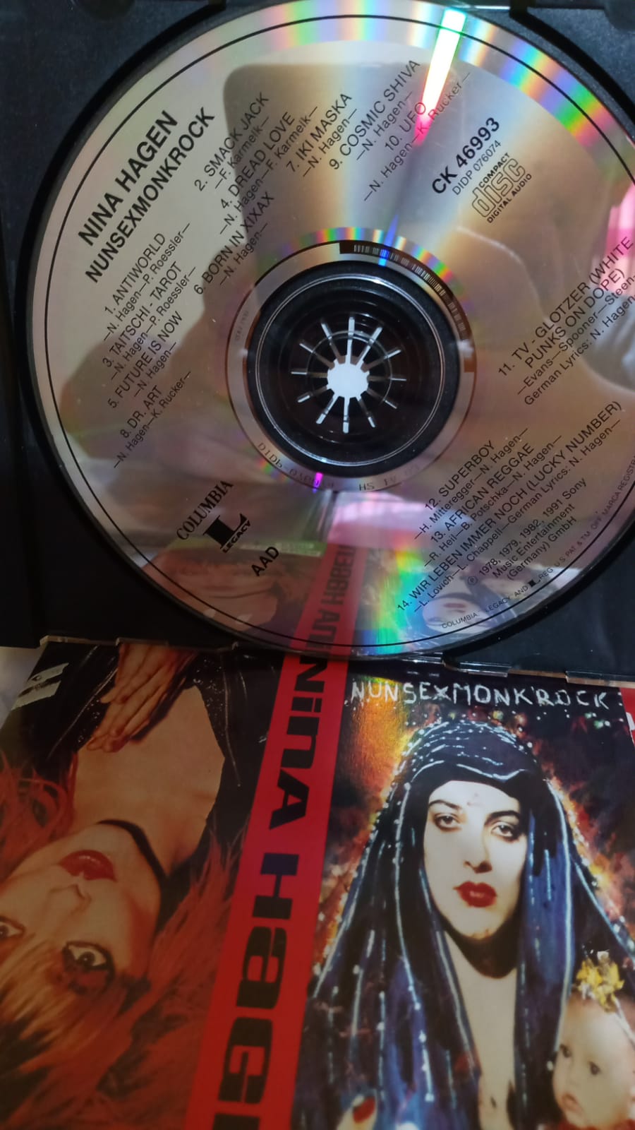 Nina Hagen/Nina Hagen Band: Nunsexmonkrock CD importado. formato muerto