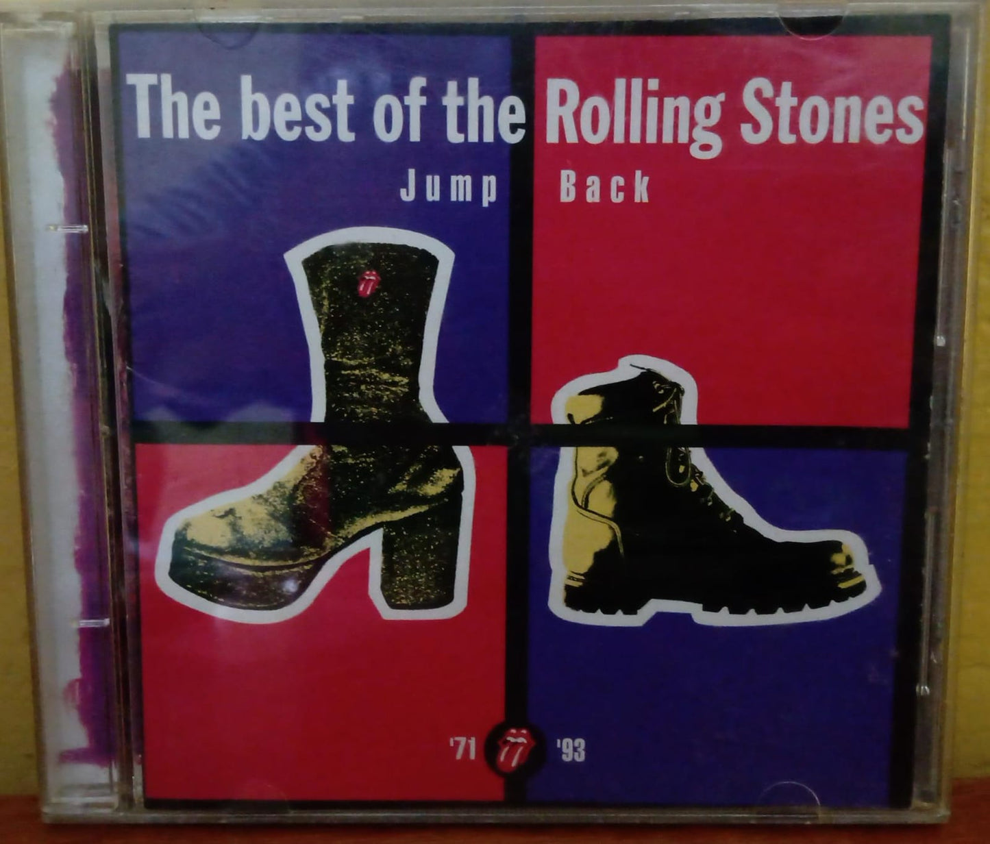 The Rolling Stones – Jump Back: The Best Of (1971–1993). Cd importado. formato muerto