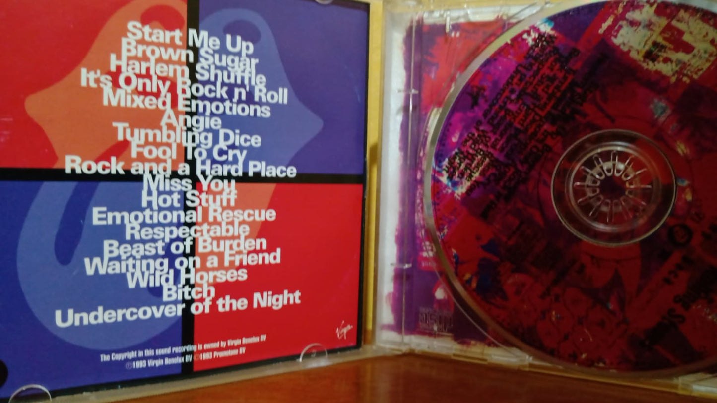 The Rolling Stones – Jump Back: The Best Of (1971–1993). Cd importado. formato muerto