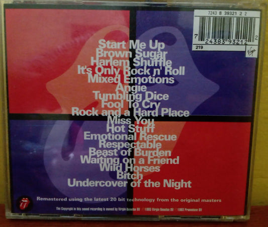 The Rolling Stones – Jump Back: The Best Of (1971–1993). Cd importado. formato muerto