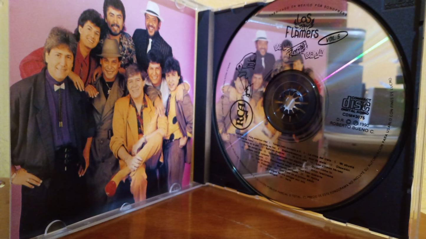 Los Flamers – Gran Reventon Gran Vol.5. Cd en excelente estado. formato muerto