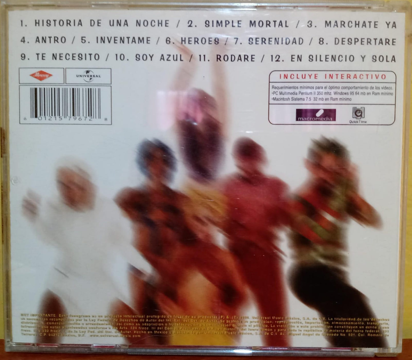 Kabah – Xne. Cd en excelente estado. formato muerto
