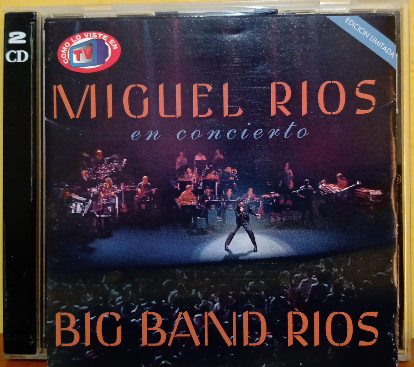 Miguel Ríos – Big Band Rios - En Concierto. Cd doble excelente estado. formato muerto