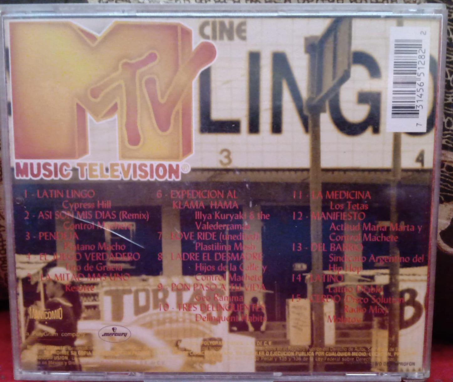 Varios – MTV Lingo. Cd nacional en excelente estado. formato muerto tienda de cds en mexico