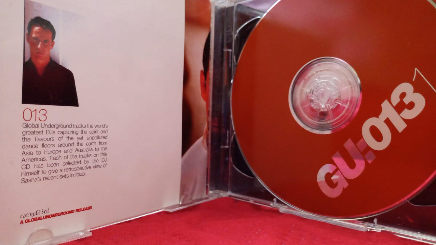 Sasha – Global Underground 013: Ibiza. Cd doble en excelente estado. formato muerto tienda de cds en méxico