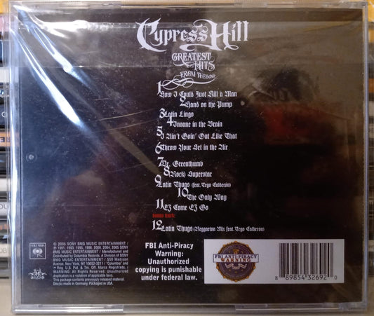 Cypress Hill – Greatest Hits from the Bong. Cd importado, nuevo. formato muerto