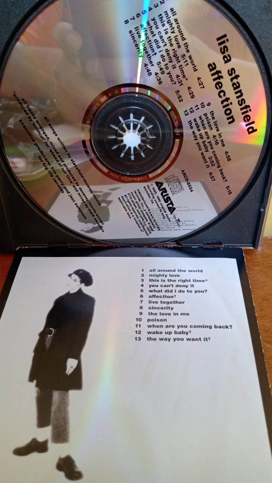 Lisa Stansfield – Affection. CD nacional | Estado: 9.5/10. tienda de cds en méxico formato muerto