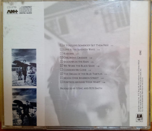 Sting – The Dream of the Blue Turtles. CD importado 1ra ed. 9.5/10. tienda de cds en méxico formato muerto