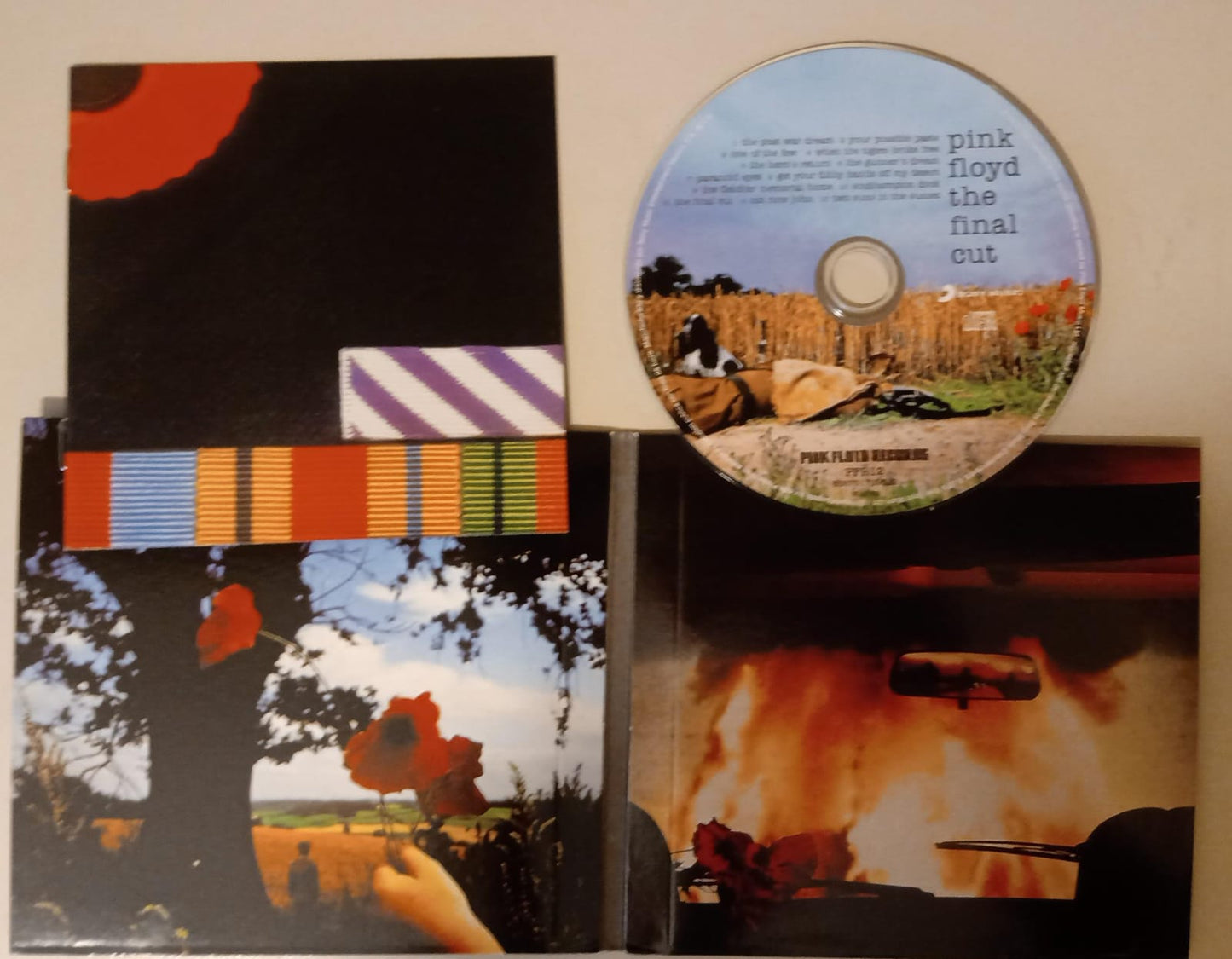 Pink Floyd – The Final Cut (CD nacional excelente estado). tienda de cds en méxico formato muerto