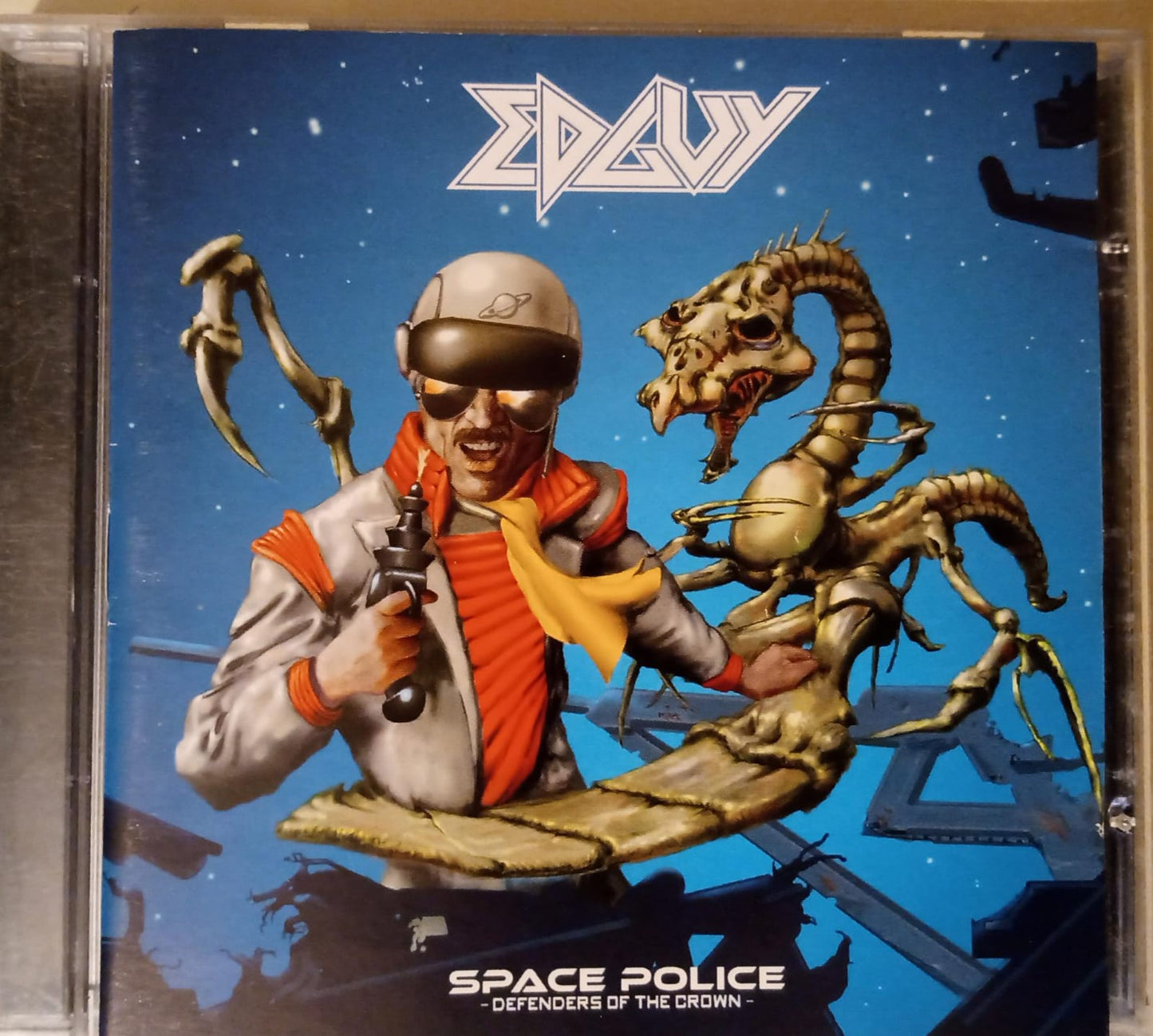 Edguy – Space Police - Defenders Of The Crown. Cd 9.5/10. tienda de cds en méxico formato muerto