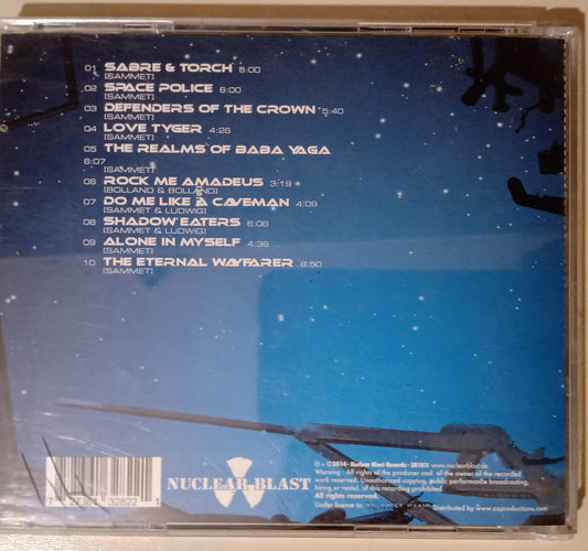 Edguy – Space Police - Defenders Of The Crown. Cd 9.5/10. tienda de cds en méxico formato muerto