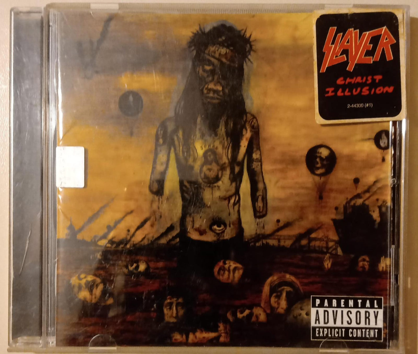 Slayer – Christ Illusion (CD nacional 9/10). tienda de cds en méxico formato muerto