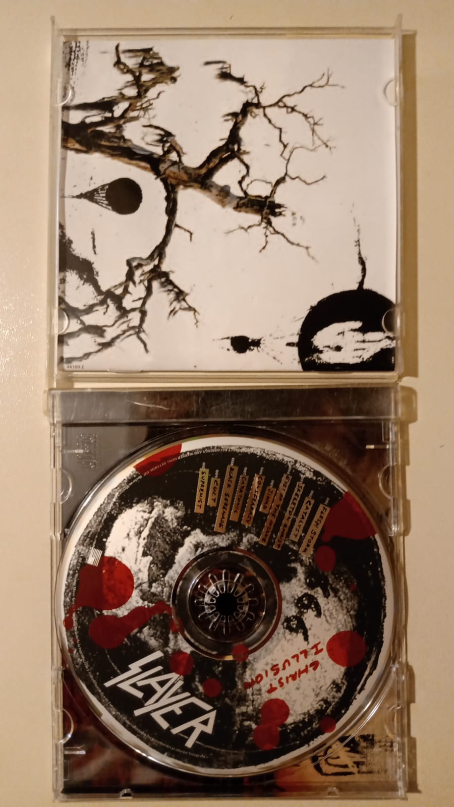 Slayer – Christ Illusion (CD nacional 9/10). tienda de cds en méxico formato muerto