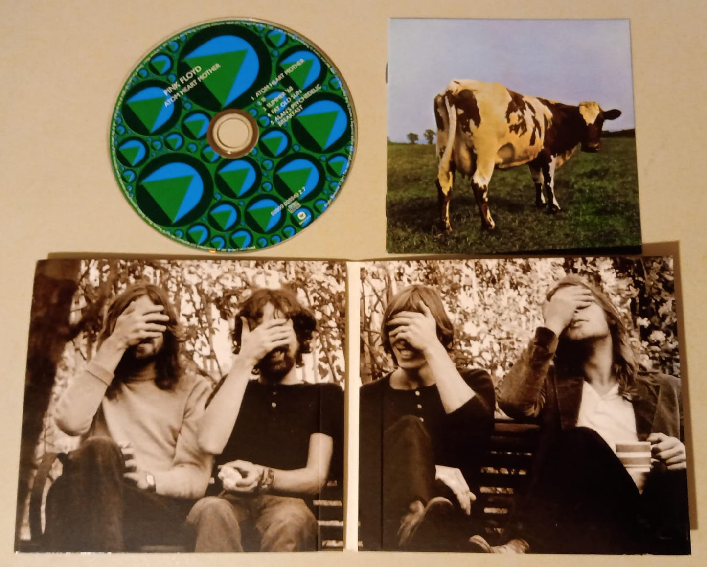 Pink Floyd – Atom Heart Mother (CD excelente estado). tienda de cds en méxico formato muerto