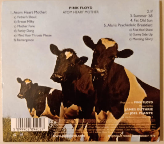 Pink Floyd – Atom Heart Mother (CD excelente estado). tienda de cds en méxico formato muerto