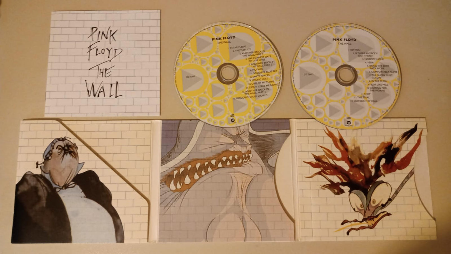 Pink Floyd – The Wall (CD doble, México excelente estado). tienda de cds en méxico formato muerto
