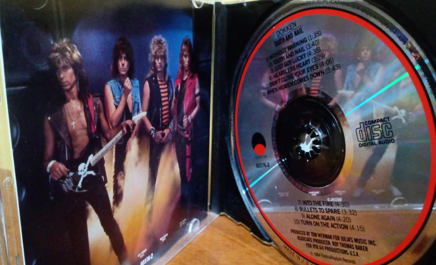 Dokken – Tooth & Nail (CD importado 9.0/10). tienda de discos en méxico formato muerto