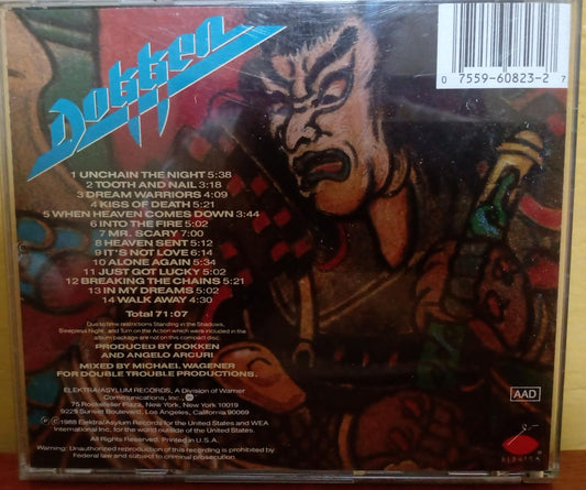Dokken – Beast from the East (CD importado 9.0/10). tienda de discos en méxico formato muerto