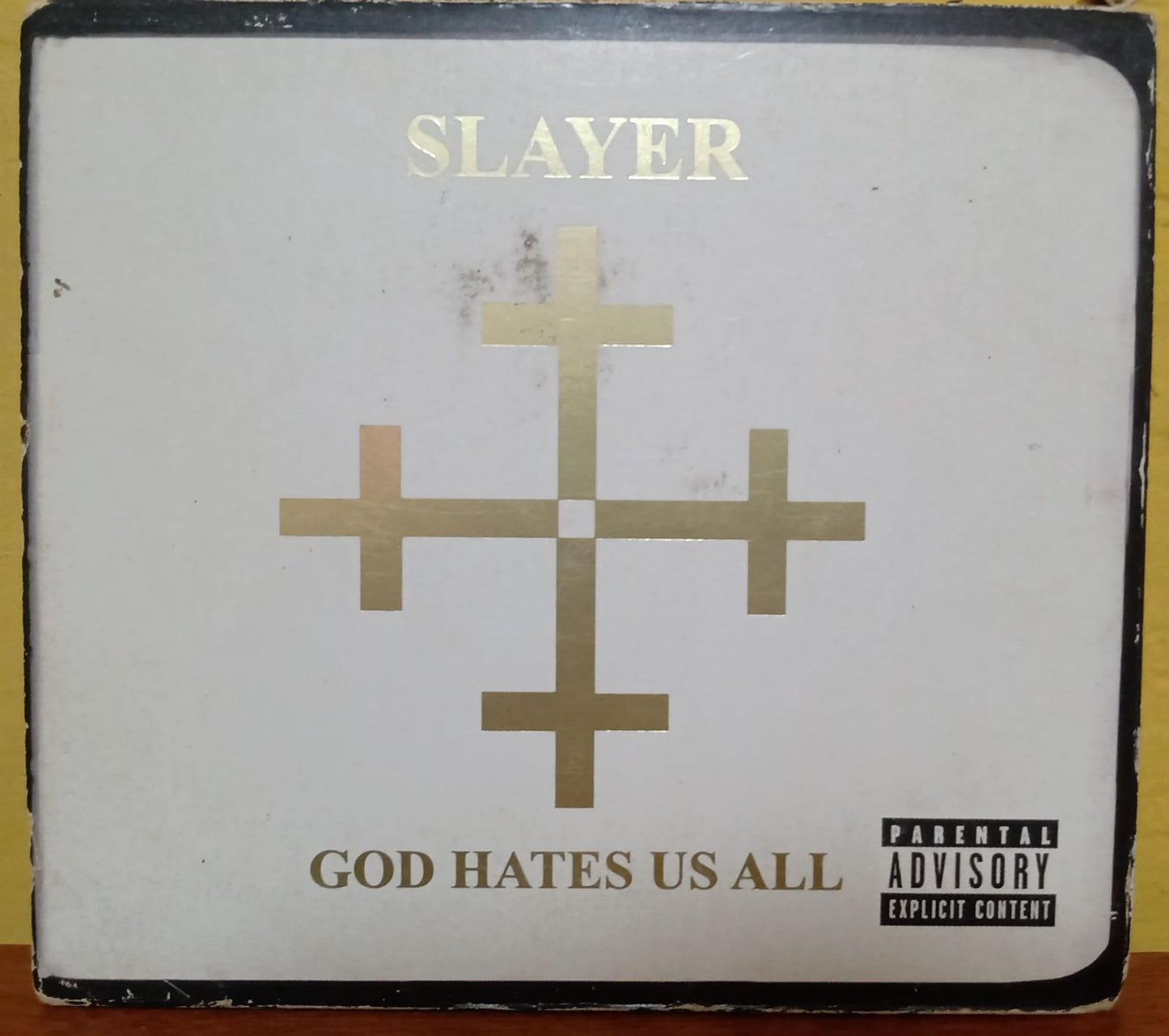 Slayer – God Hates Us All (CD importado 9.0/10). tienda de discos ne méxico formato muerto