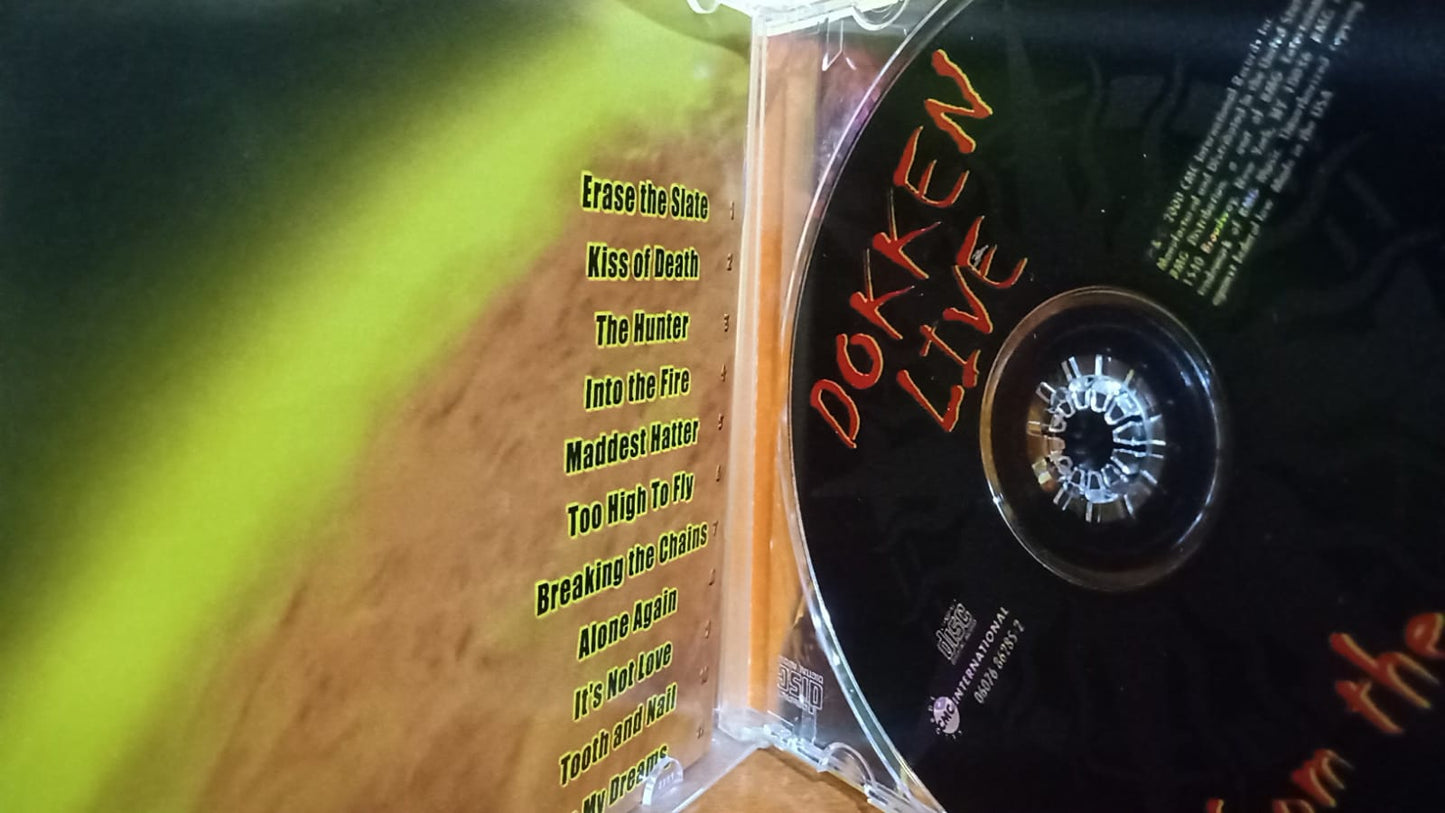 Dokken – From the Sun: Live in Tokyo (CD importado). tienda de discos en méxico formato muerto