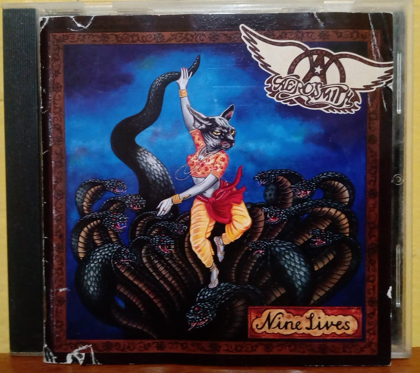 Aerosmith – Nine Lives (CD nacional). tienda de discos en méxico formato muerto