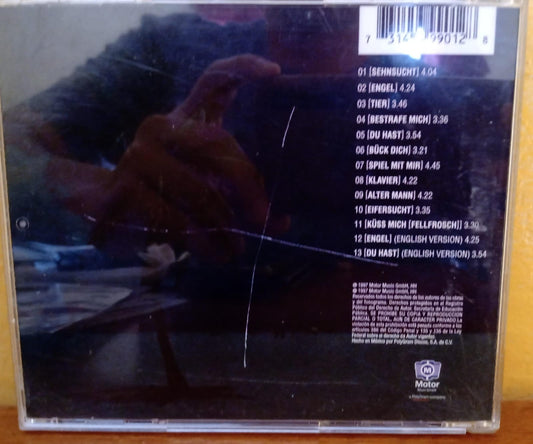 Rammstein – Sehnsucht (CD nacional excelente estado).