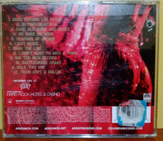 Aerosmith – Rockin' The Joint (Live at the Hard Rock Hotel, Las Vegas). Cd tiendas de discos en méxico formato muerto