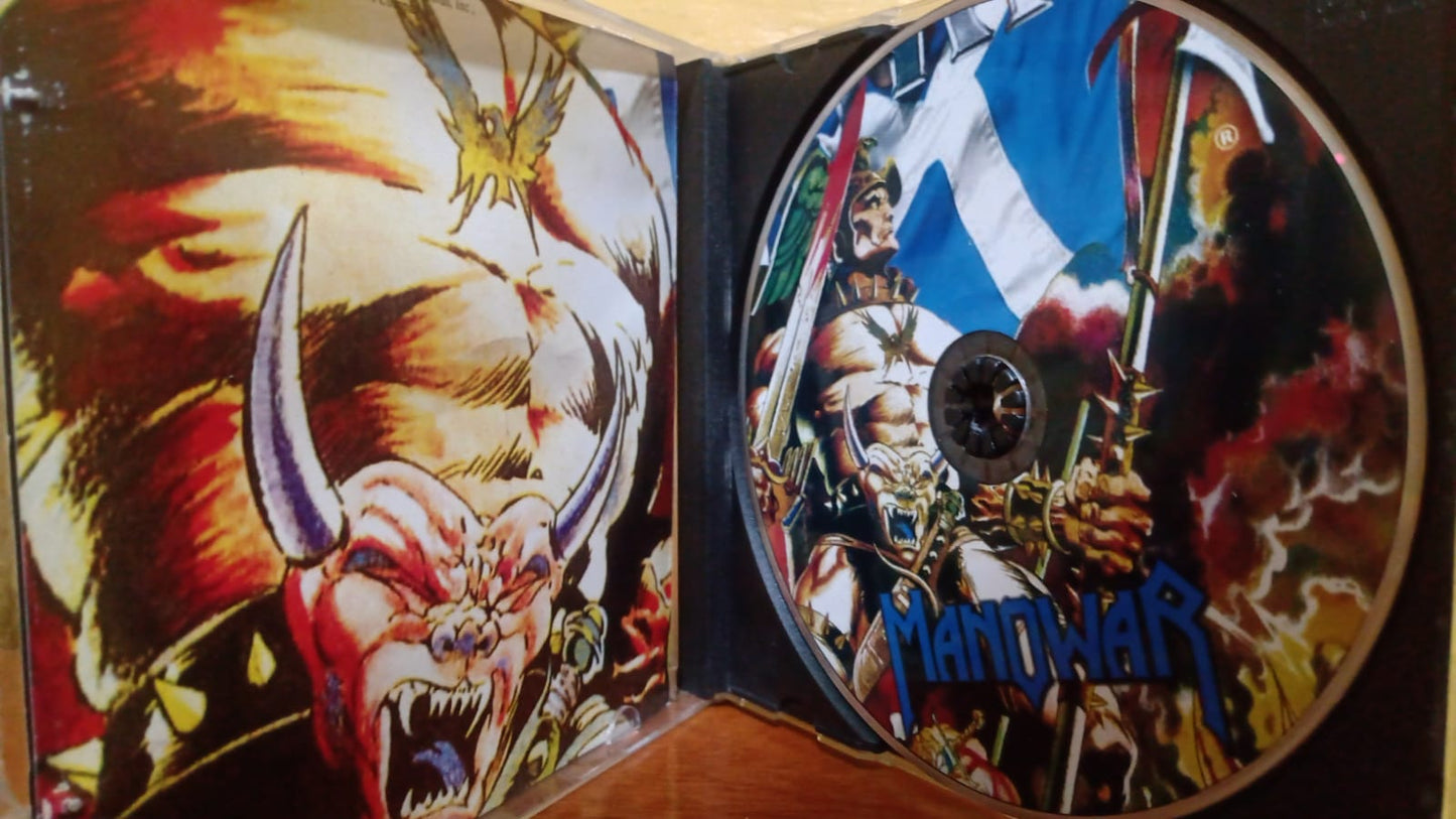 Manowar – Hail To Scotland - Glasgow 1984. Cd. tienda de discos en méxico formato muerto