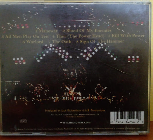 Manowar – Hail To Scotland - Glasgow 1984. Cd. tienda de discos en méxico formato muerto