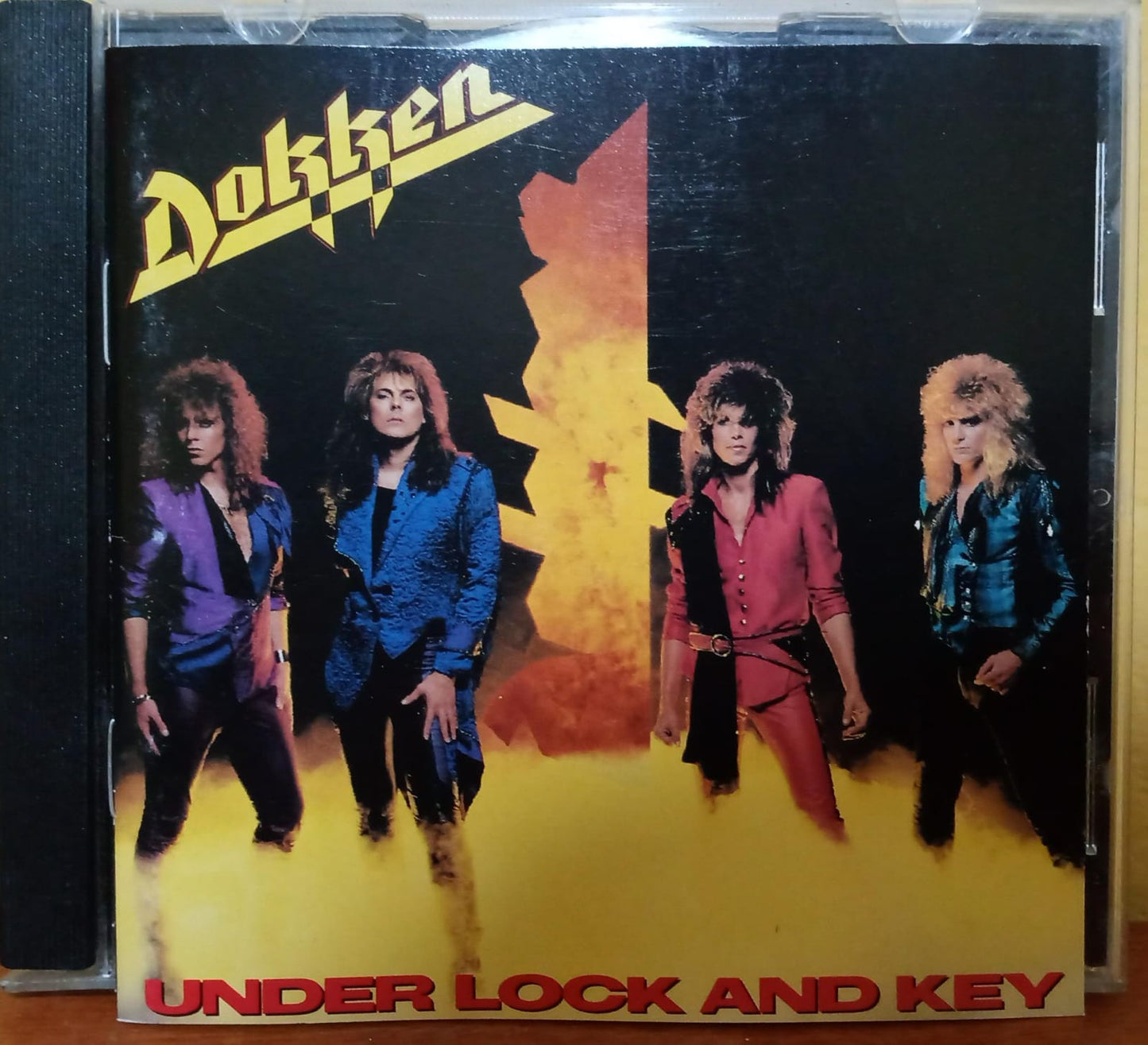 Dokken – Under Lock and Key (CD importado en buen estado). tienda de discos en méxico formato muerto