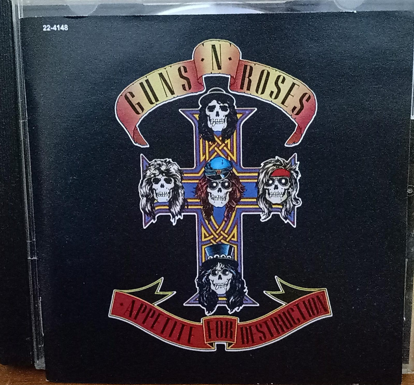 Guns N’ Roses – Appetite for Destruction. CD nacional. Excelente estado. tienda de cds en méxico formato muerto