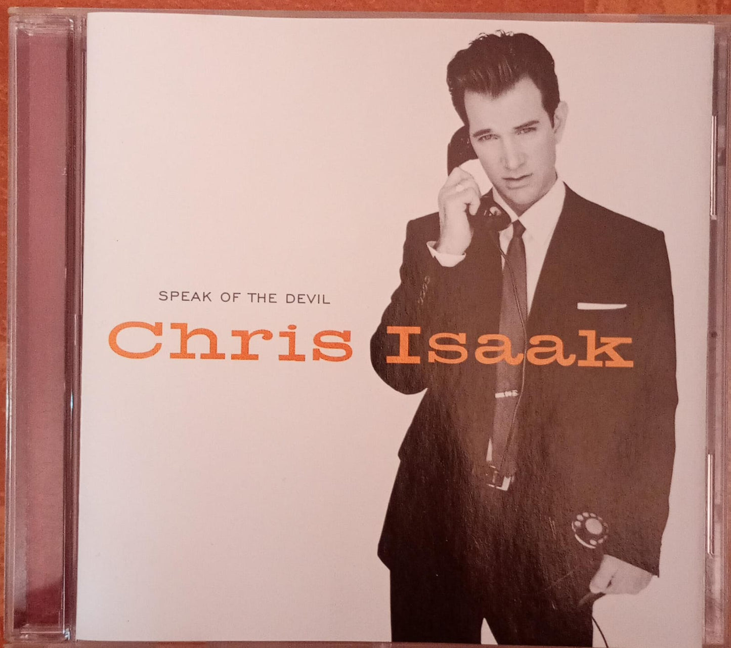 Chris Isaak – Speak of the Devil. CD importado, excelente estado. tienda de discos en méxico formato muerto