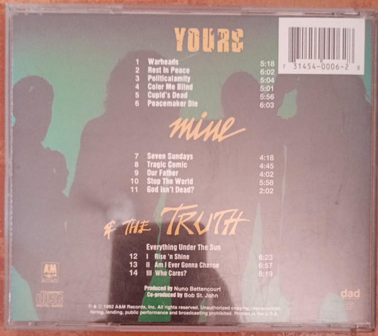 Extreme – III Sides to Every Story (CD importado, excelente estado). tienda de discos en méxico formato muerto