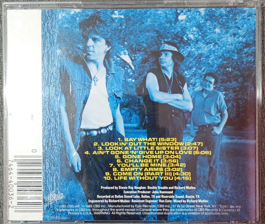 Stevie Ray Vaughan & Double Trouble – Soul to Soul (CD importado, excelente estado).
