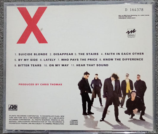 INXS – X (CD importado, excelente estado).