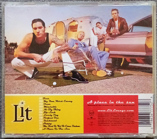 Lit – A Place in the Sun (CD importado, excelente estado). tienda de discos en méxico formato muerto