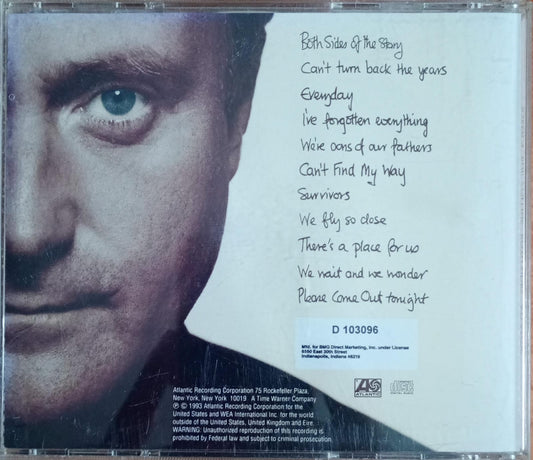Phil Collins – Both Sides (CD importado, en excelente estado), tienda de discos en méxico formato muerto