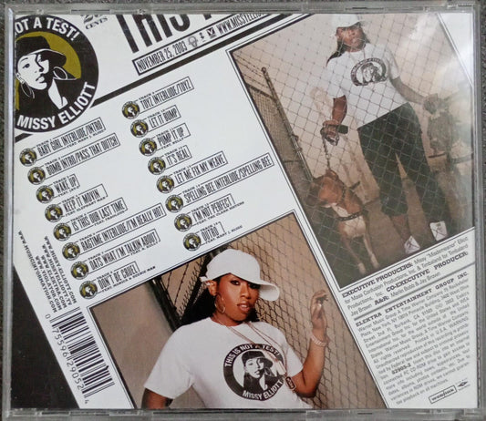 Missy Elliott – This Is Not a Test! (CD importado, en excelente estado). tienda de discos en méxico formato muerto