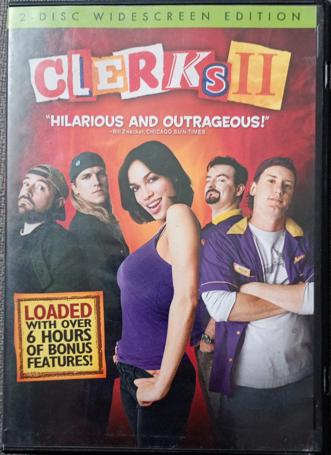 Clerks II (Two-Disc Widescreen Edition). Excelente estado. tienda de dvds formato meurto