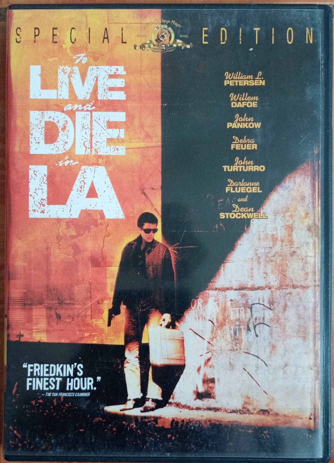 To Live and Die in L.A. DVD importado excelente estado. tienda de discos en méxico formato muerto
